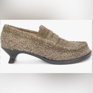 Loewe Women’s Campo Brushed Suede  Loafers